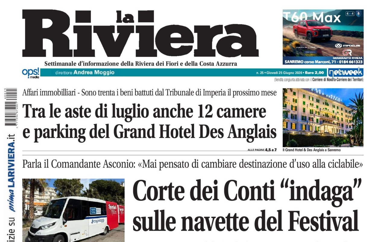 All’asta l’ultimo piano di un hotel a Sanremo