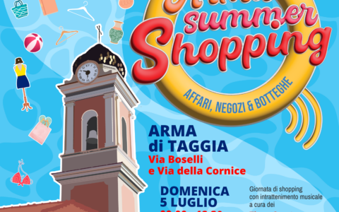 Arma Summer Shopping: il centro di Arma di Taggia si anima con affari e musica