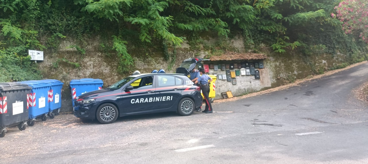 Ceriana: strade bloccate dai Carabinieri per un grave incidente