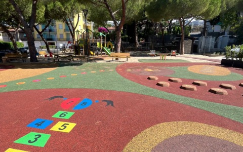 Cervo inaugura un nuovo parco ludico al Villaggio dei Fiori