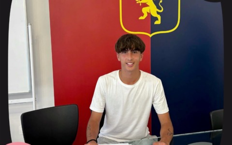 Christian Pavone, talento di Sanremo, firma un contratto con il Genoa CFC
