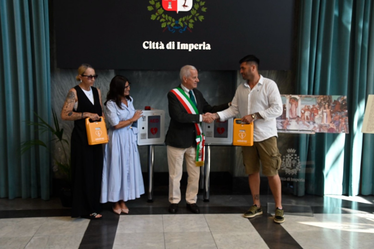 Due defibrillatori in ricordo di Marco Di Pietro
