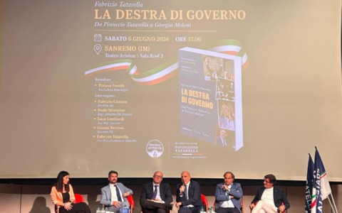 Fabrizio Tatarella presenta ‘La Destra di Governo’ all’Ariston