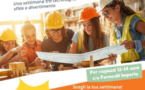 Formedil Imperia presenta il Summer Lab delle Costruzioni per ragazzi dai 12 ai 14 anni