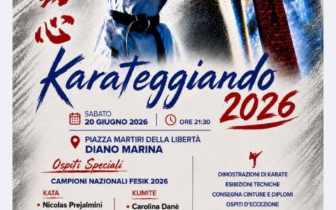 Fudoshin Karate Liguria: grande festa di chiusura a Diano Marina