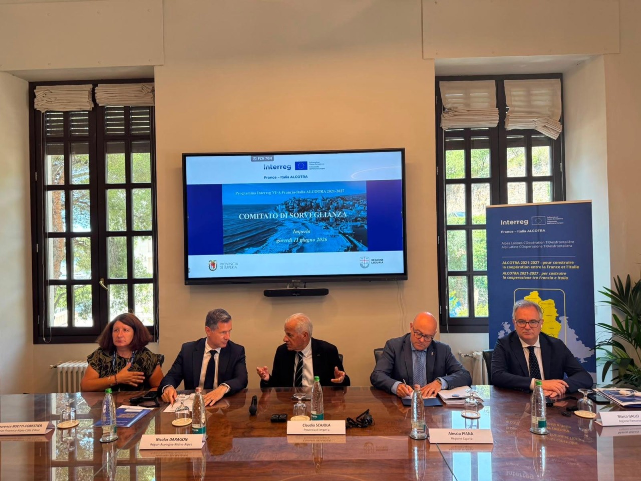 Il Comitato di Sorveglianza Interreg Alcotra si riunisce a Imperia
