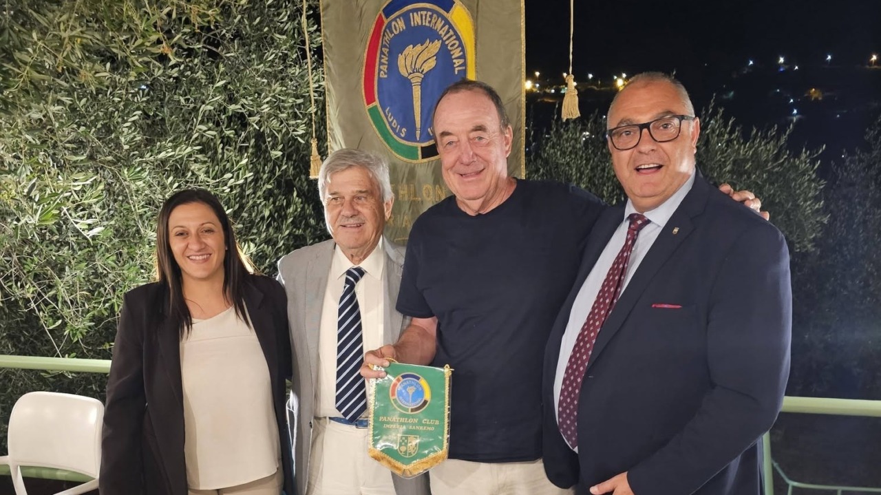 Il Panathlon Imperia Sanremo celebra Jannik Sinner al Piatti Center di Bordighera