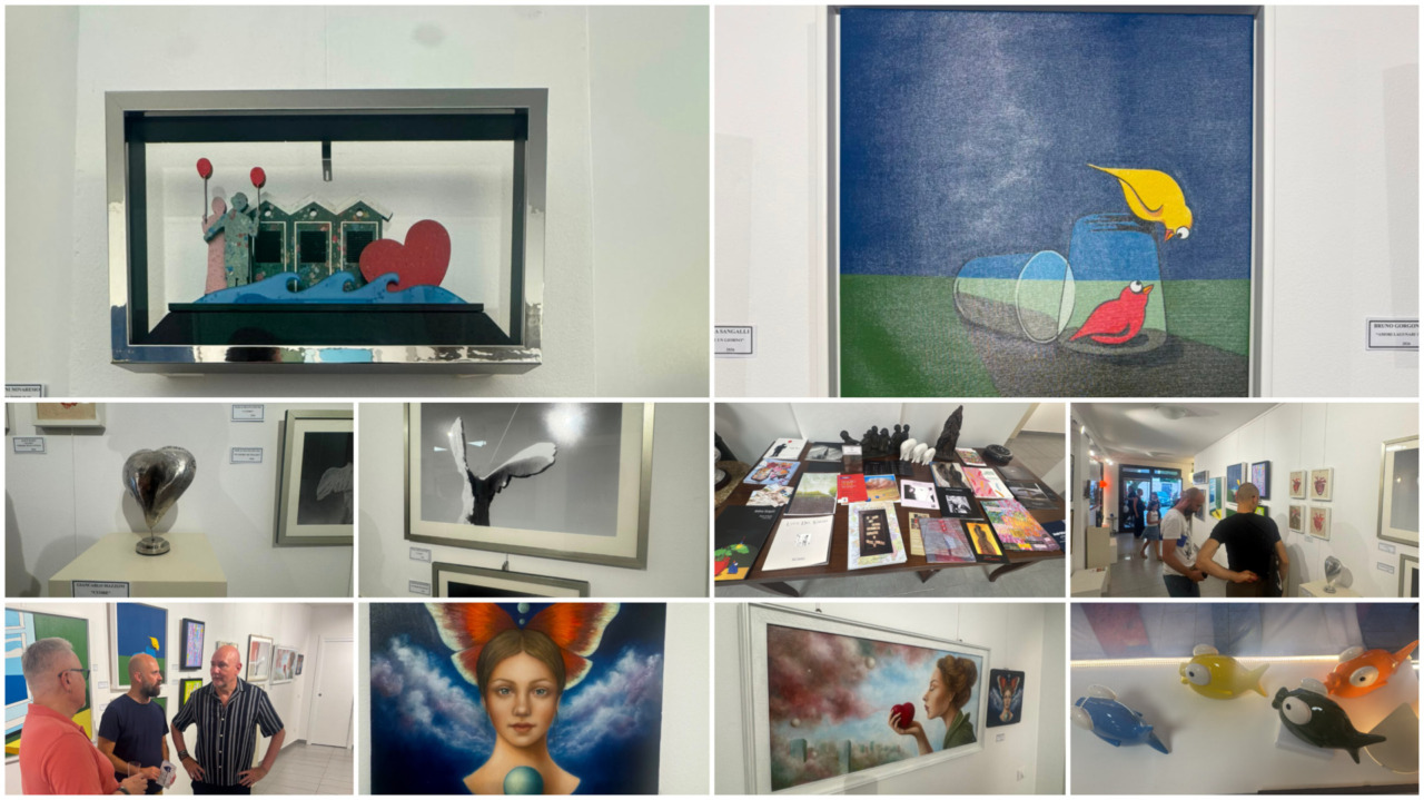 Imperia protagonista nella mostra collettiva “Art in the – Heart”