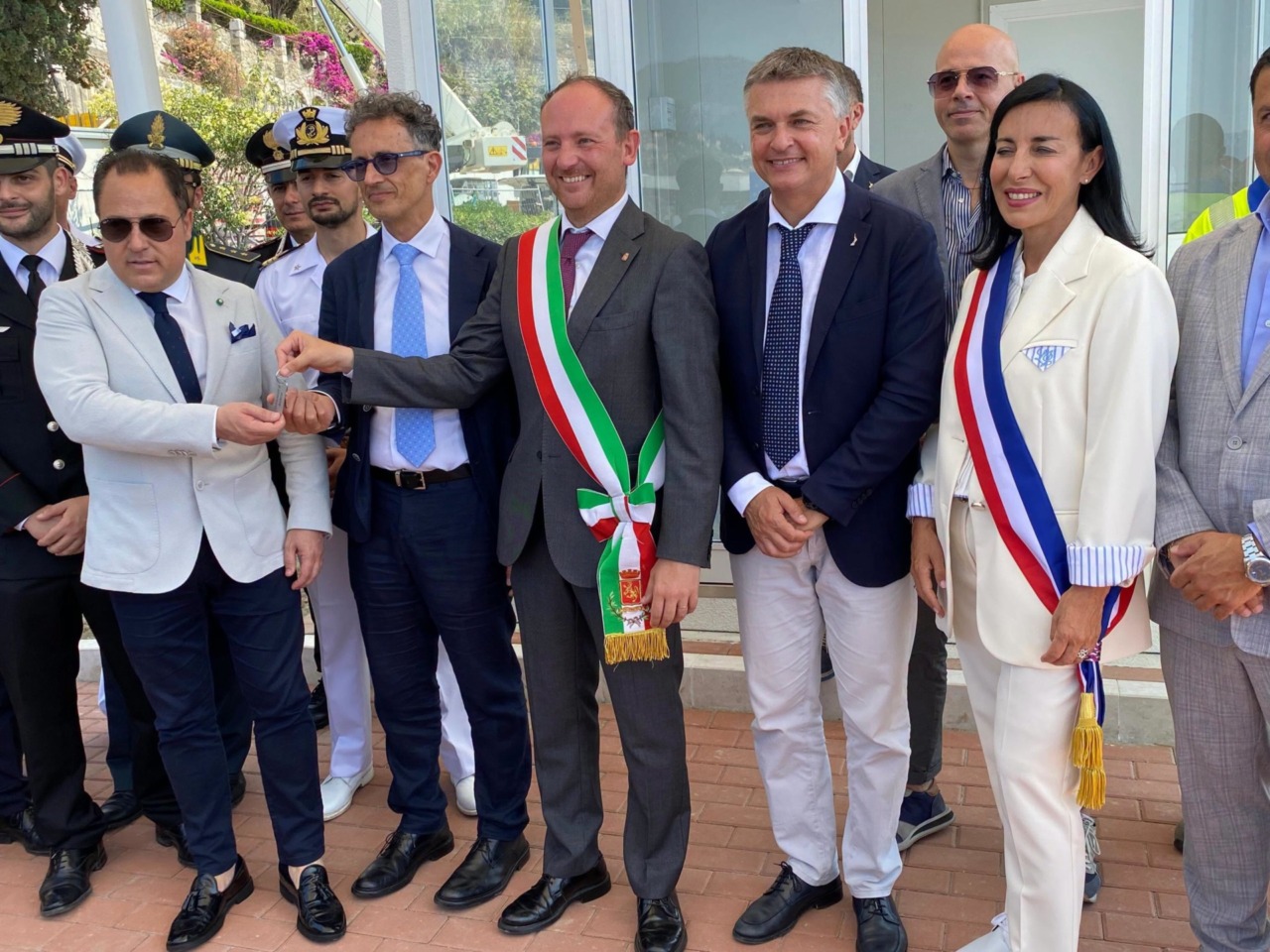 Inaugurata la nuova struttura prefabbricata della Polizia di Frontiera a Ponte San Ludovico