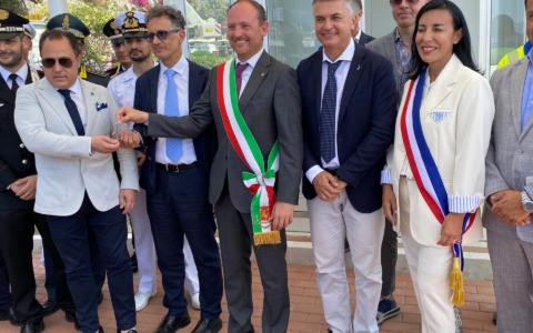 Inaugurata la nuova struttura prefabbricata della Polizia di Frontiera a Ponte San Ludovico