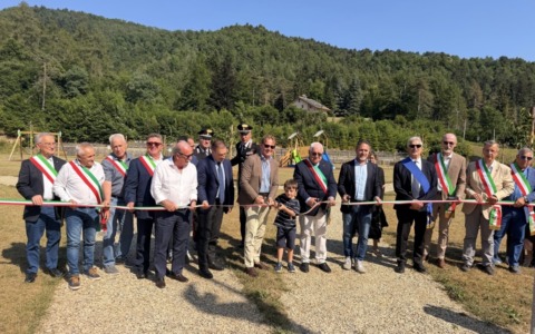 Inaugurato a Nava il nuovo bike park, con campi sportivi e un investimento di oltre 400mila euro