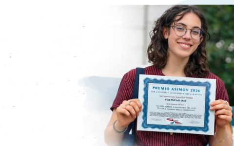 Iris Fortugno vince il Premio Asimov per la divulgazione scientifica