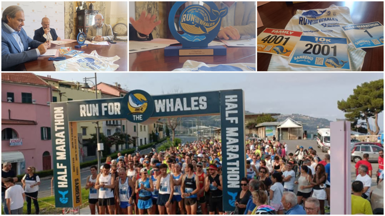 La Run for the Whales torna a Sanremo: sport e sensibilizzazione ambientale