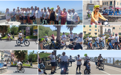 Pedalata celebrativa per il Green Road Award 2026 lungo la ciclabile