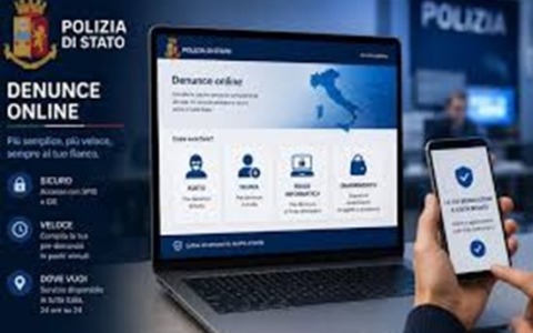 Presentazione delle denunce online: ecco come funziona il nuovo servizio della Polizia di Stato