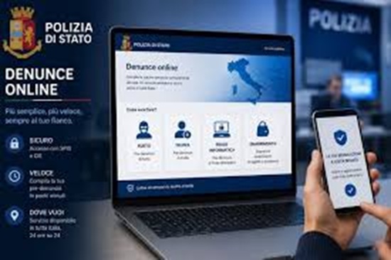Presentazione delle denunce online: ecco come funziona il nuovo servizio della Polizia di Stato