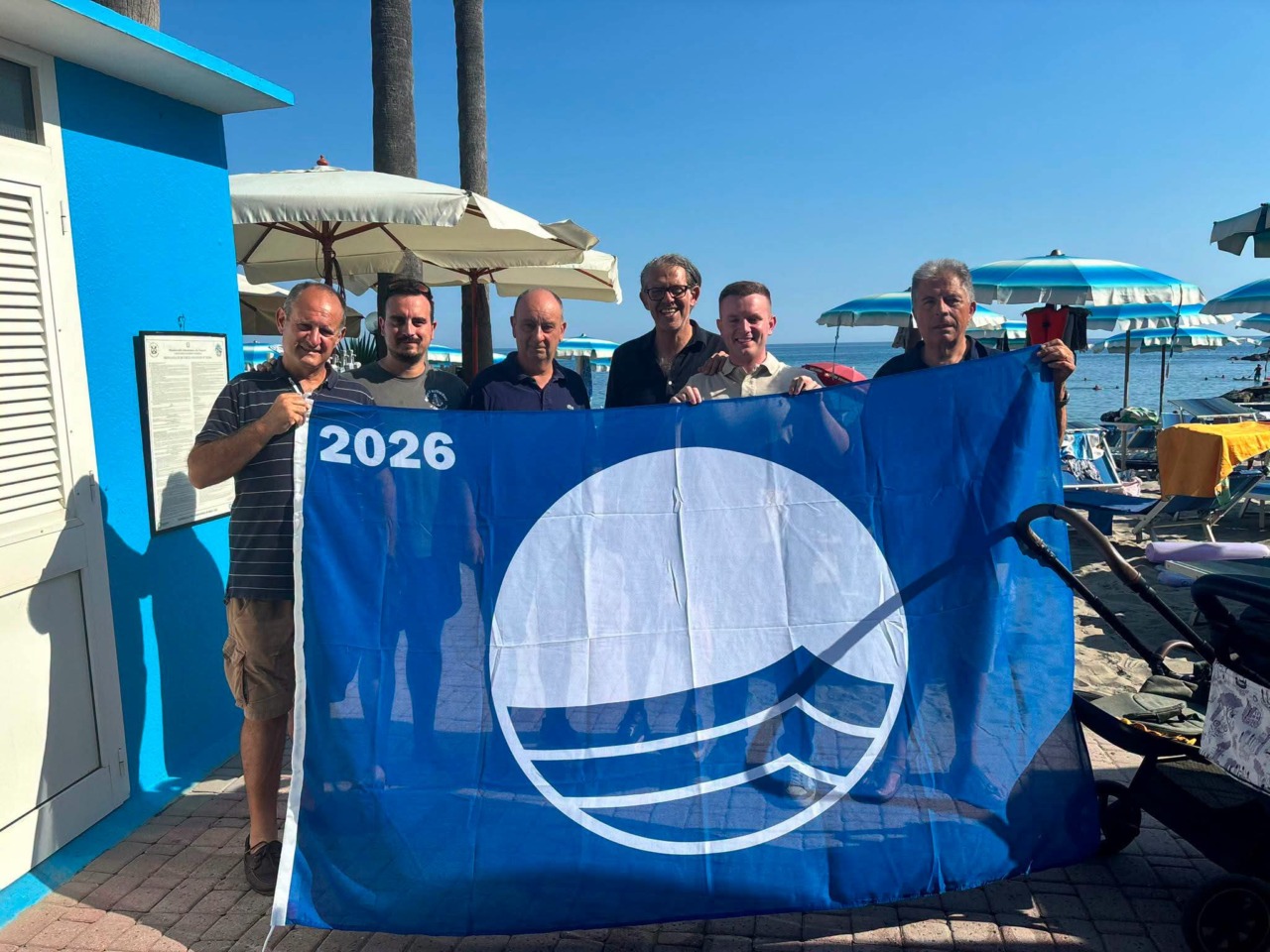 San Lorenzo al Mare riceve le Bandiere Blu