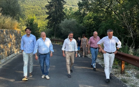 Visita del viceministro Edoardo Rixi e dell’assessore Alessandro Piana alla casa di riposo di Borgomaro