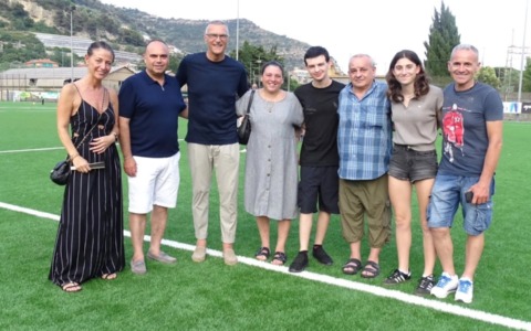 Beppe Bergomi a Ventimiglia per il Memorial Manuel Cesarini