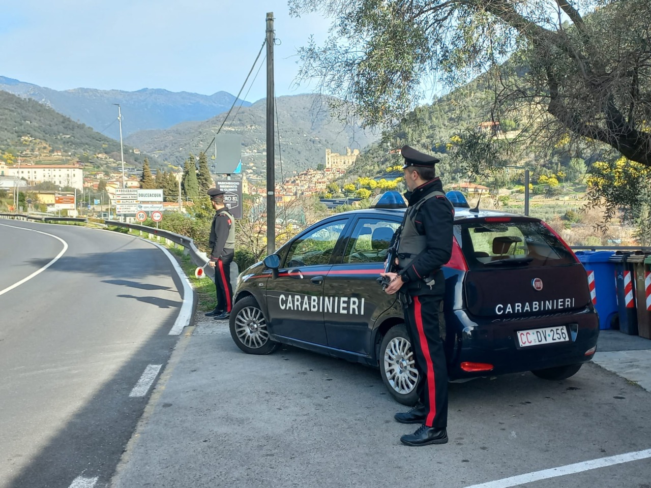 Chiusura del Comando Stazione Carabinieri di Dolcedo: trasferiti a Imperia