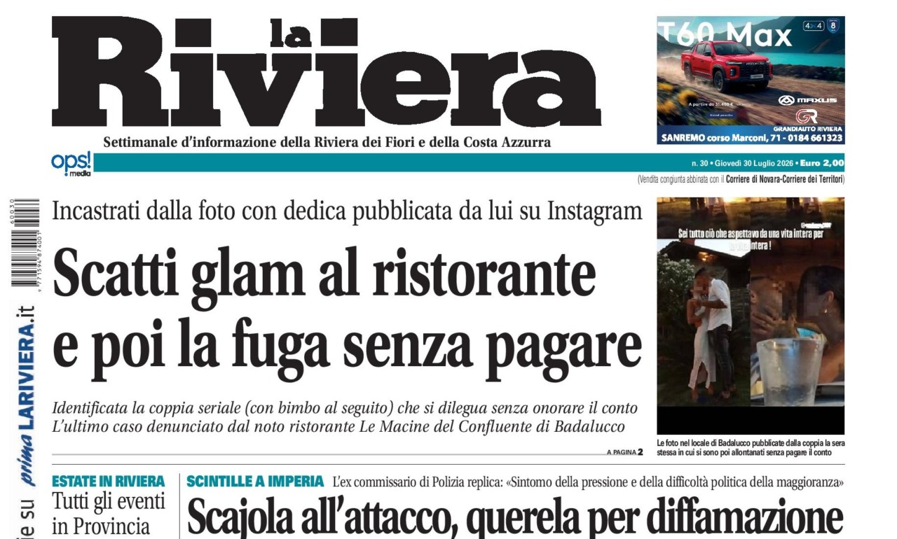 Coppia scappa senza pagare dopo aver postato selfie al ristorante