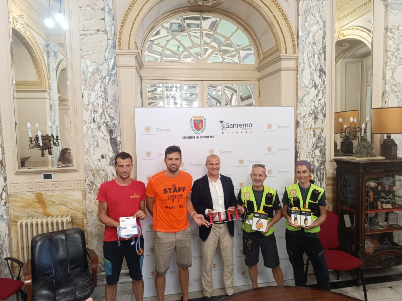 HBRun: consegnato materiale sanitario al Soccorso Alpino