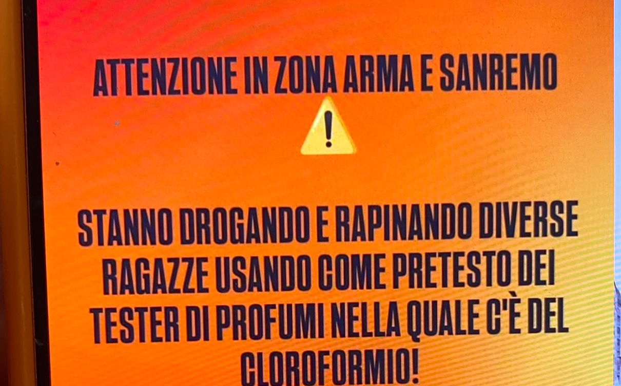 Il sindaco di Taggia smentisce la bufala delle ragazze drogate