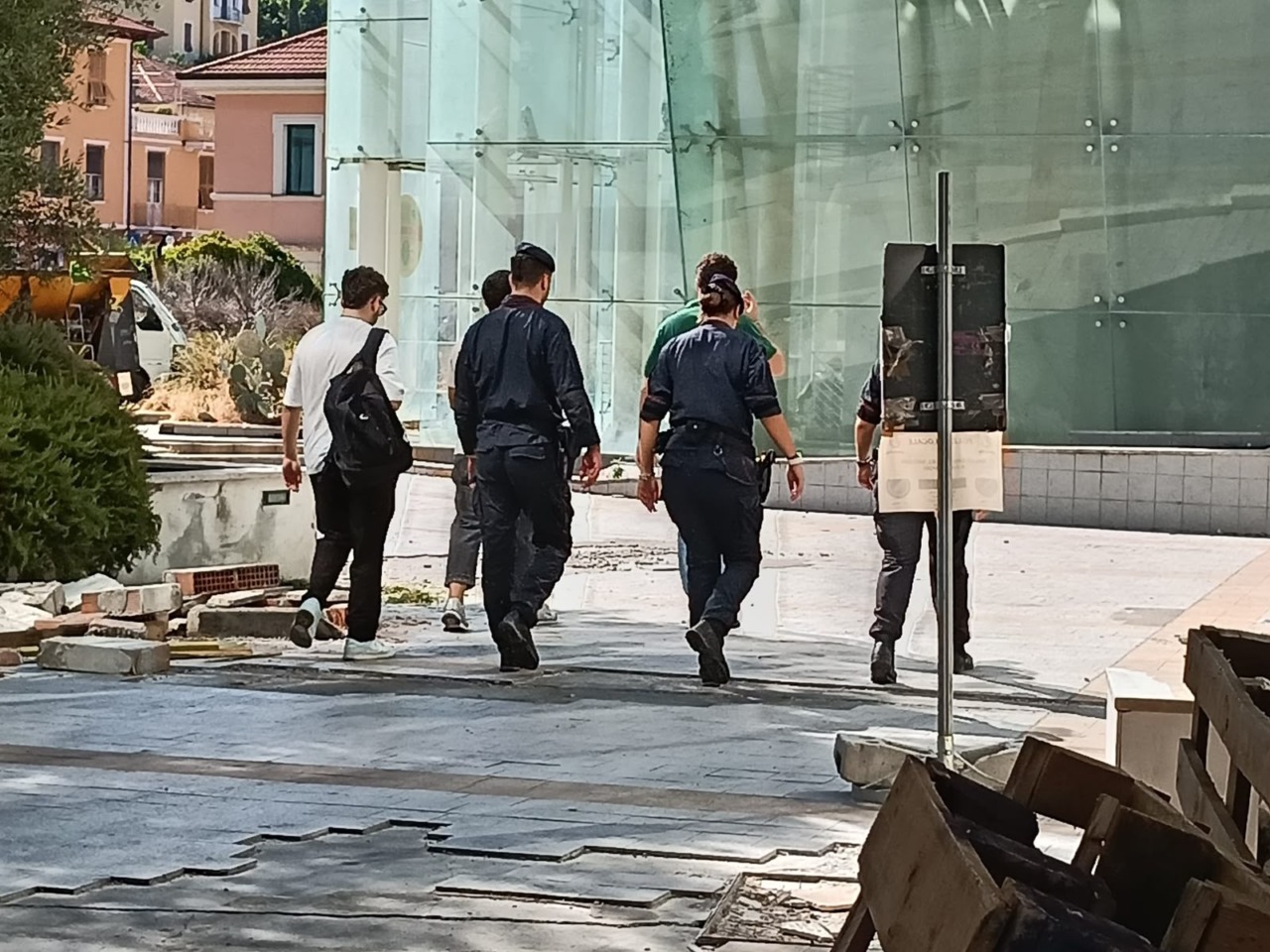 Operazione congiunta all’ex Isnardi di Imperia