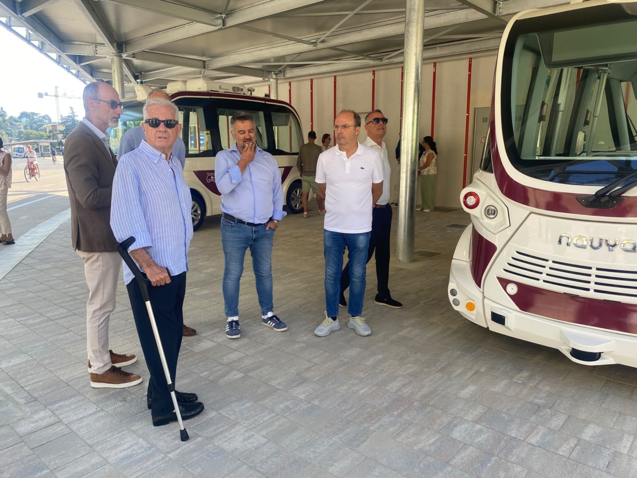 Partenza delle navette senza conducente a settembre per i passeggeri