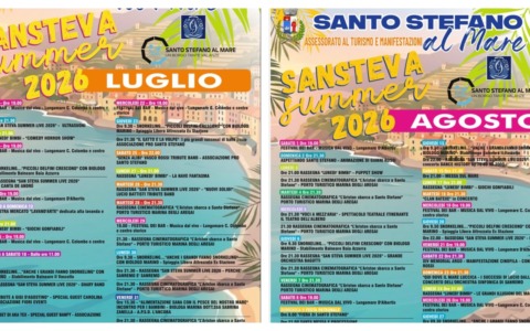 Santo Stefano al Mare: oltre 60 eventi estivi in programma