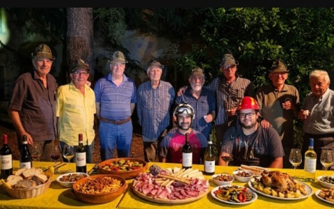 Tradizionale cena dell’A.N.A. Gruppo Monte Toraggio insieme alla Protezione Civile di Pigna