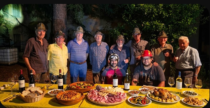 Tradizionale cena dell’A.N.A. Gruppo Monte Toraggio insieme alla Protezione Civile di Pigna