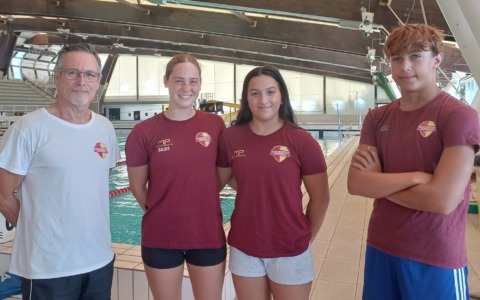 Tre atleti della Rari Nantes Imperia ai Campionati Italiani di Nuoto