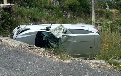 Un medico di Pigna coinvolto in un incidente a Dolceacqua