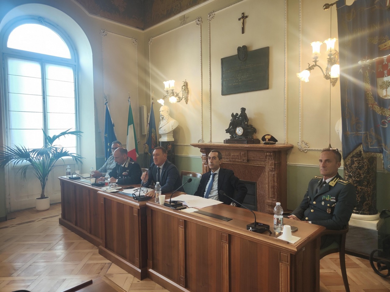 Incontro in Prefettura per la sicurezza urbana